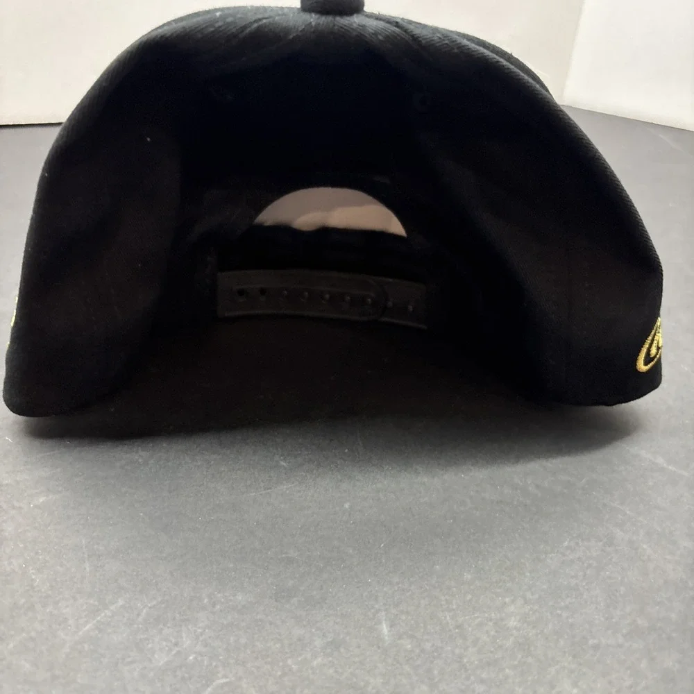 Texas Rangers Baseball Black‎ and Gold Hat Success Brands Coca-Cola